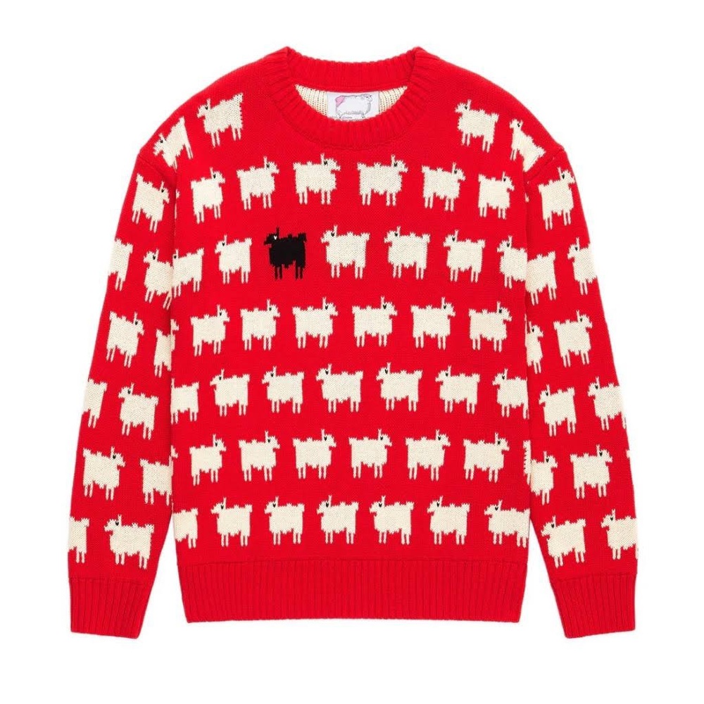 Rowing Blazers ‘Diana Edition’ Black Sheep Sweater (RWS-certified)